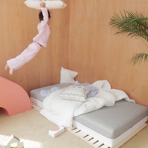 보루네오　 엘리브  에그 25cm 인절미 롤팩 매트리스 SS ca198