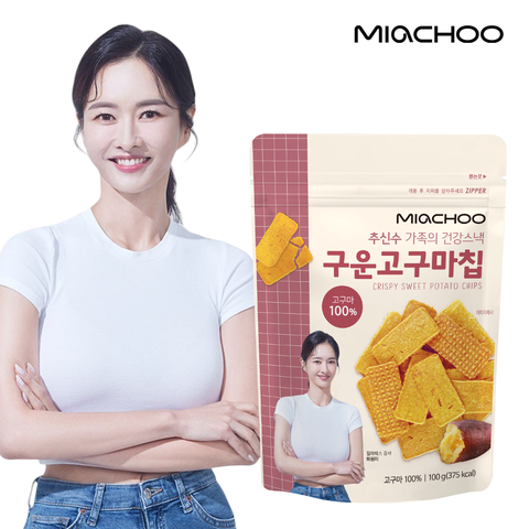 [미아추] 하원미 구운고구마칩 100g