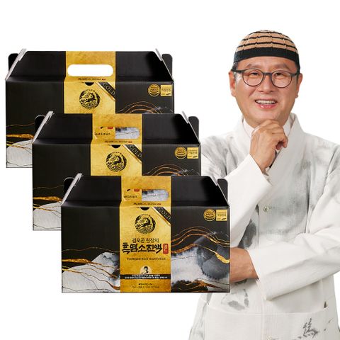 [본사직영] 김오곤 원장의 흑염소진액 골드 70mlX90포/3달분 총3박스
