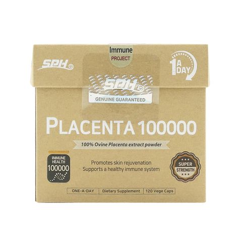 [해외직구] SPH 뉴질랜드 양태반 플라센타 100000mg 120캡슐