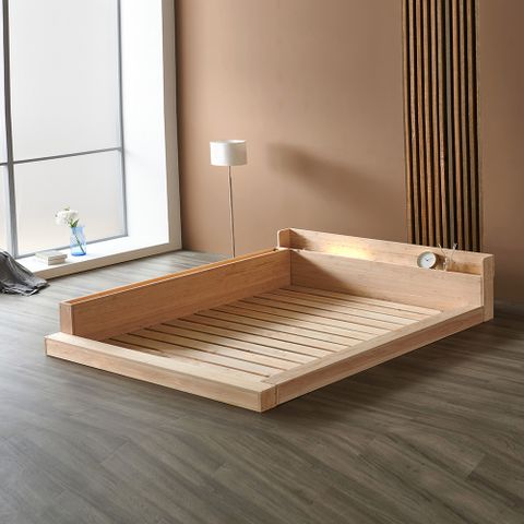 편백나무 원목 밸런스형 저상침대프레임  편백받침대포함 매트리스선택(S.SS.D.Q.K)