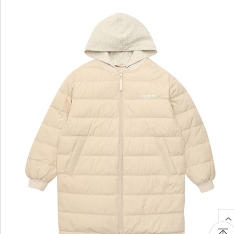 후드레이어드라이트다운롱점퍼