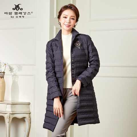 빠리지엔 경량다운 하프코트 K204CT01