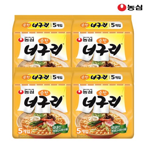 순한너구리 120g x 20봉