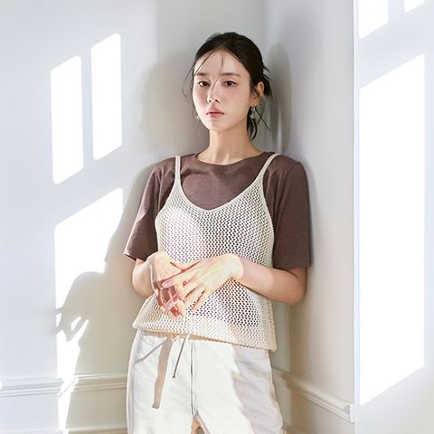 [최초가59,900원]셀렙샵 에디션 25SS 크로쉐 뷔스티에 3종