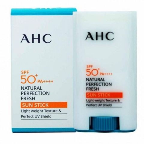 에이치플러스몰 퍼팩션 17g PA++++ AHC 선스틱 SPF50+ 선스틱 자외선차단 UV선크림 선크림