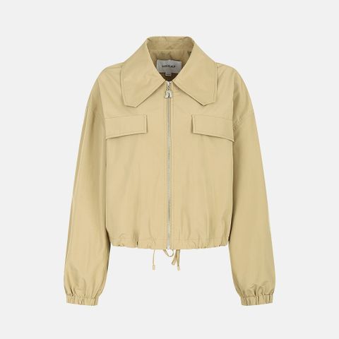 [최초가:329,000원]  드로우스트링 크롭 점퍼 N242MWU307