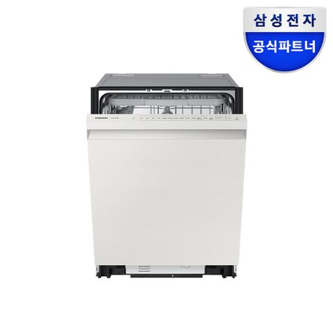 비스포크 식기세척기 DW60DB710W01 14인용 대용량 키친핏 빌트인 고온직수/살균
