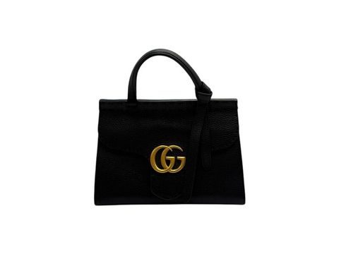 [중고명품]  GG 마몽트 미니 탑핸들백 블랙 442622 여성 토트백