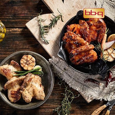 BBQ통살닭다리 소금20팩+치킨강정