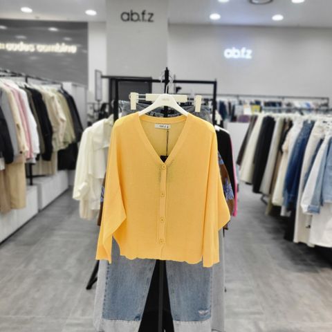 AFZ2NY35/여름 시스루 루즈핏 데일리 가디건
