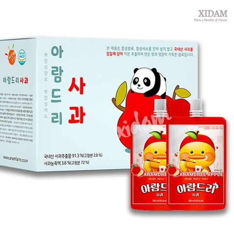 아람드리 사과주스 (138ml*10입) x 3박스