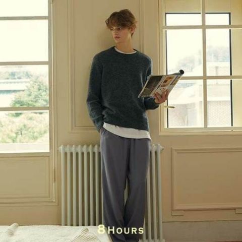 [최초가 : 19,000원](M) 소프트 그레이 팬츠