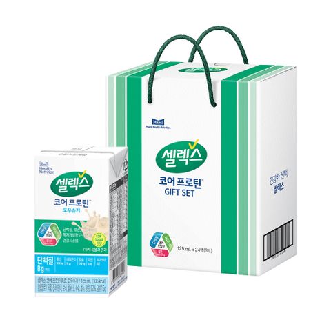 셀렉스 코어프로틴음료 로우슈거 TBA 선물용 125ml 24팩