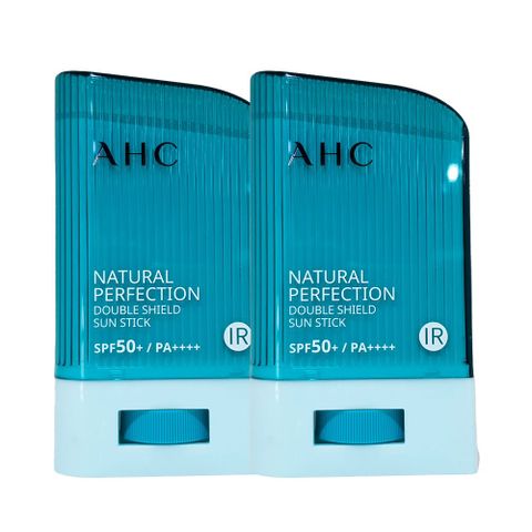에이치플러스몰 AHC 내추럴 퍼펙션 더블 쉴드 선스틱 22g x 2ea AHC선크림 내추럴퍼펙션 선스틱