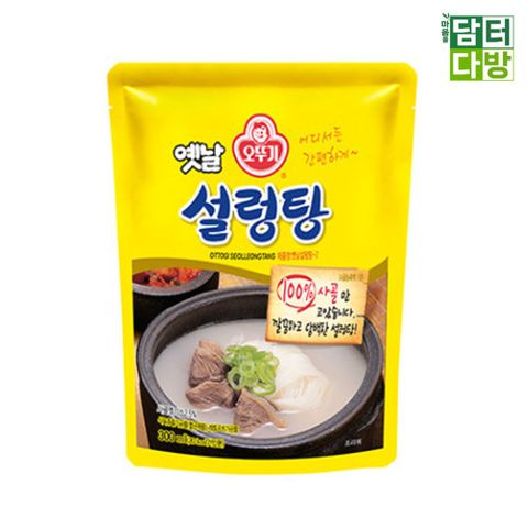 고품질 오뚜기 옛날설렁탕 300g X 12개 옛날설렁탕 오뚜기옛날설렁탕 옛날설렁탕300g 옛날설렁탕파우치 즉석식품 자취생요리