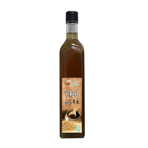 현미흑초500ml /흑초 현미식초 생산자직접판매