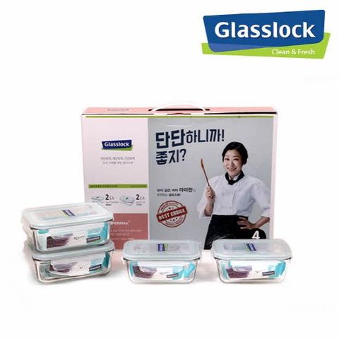 글라스락 직사각 4조