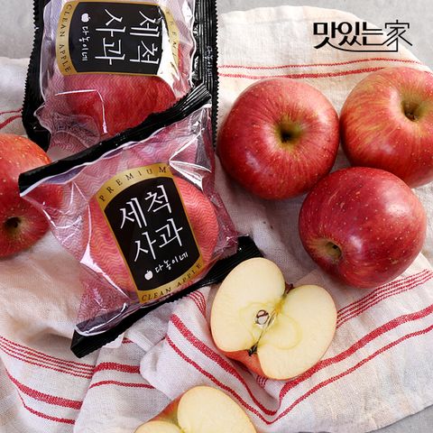 부사 세척 사과 2.5kg 15과내외 外