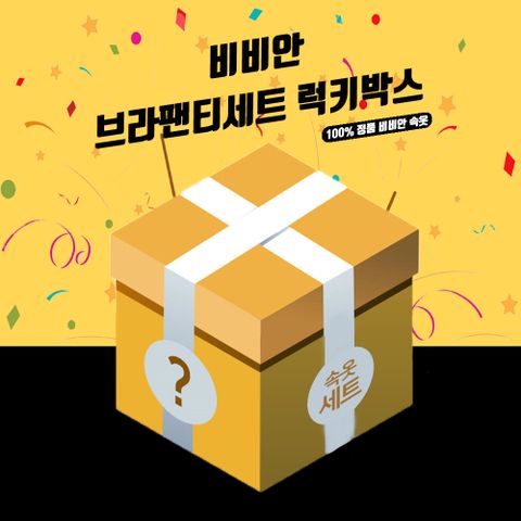 남영  브랜드 브라팬티세트 2종 럭키박스
