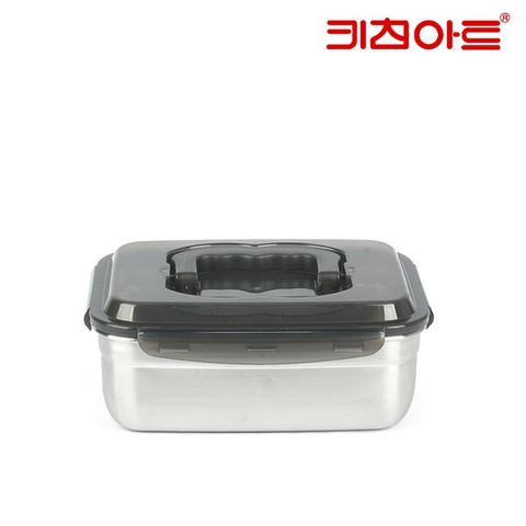 키친아트 다용도 밀폐용기 스텐 김치통 2.45L