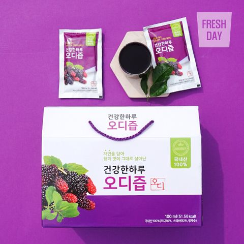 자연그대로 정읍 토종 오디즙 선물세트 100ml 30봉