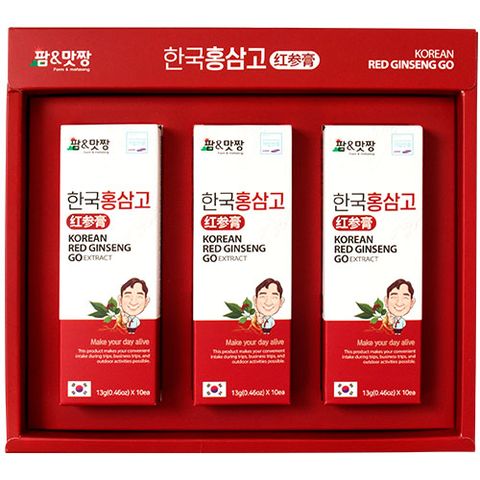 팜&맛짱 홍삼을 간편한 스틱으로 한국홍삼고 13gX30개 선물세트