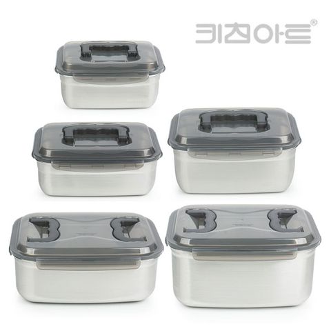 키친아트 멘토 스텐 밀폐용기 모음전