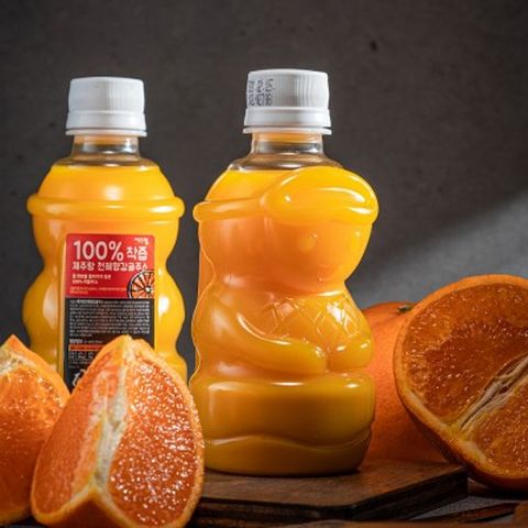 제주랑 상온 천혜향 한라봉 청귤 감귤 착즙 주스 320ml x 10
