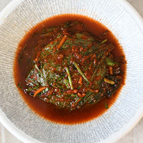 가정식 반찬 밑반찬 양념 깻잎 200g
