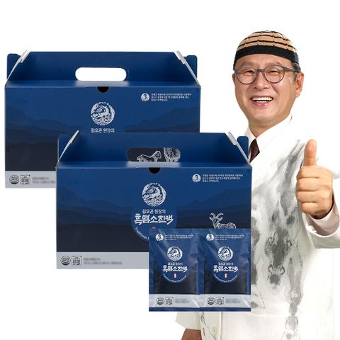 [본사직영] 김오곤 원장의 흑염소진액 2개월분 2박스 60포