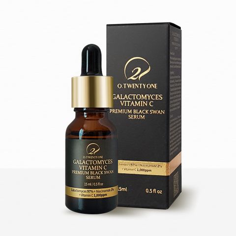 O21 갈락토미세스 비타민C 프리미엄 블랙스완 세럼 15ml