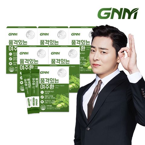 GNM 품격있는 국산 여주환 스틱 2g x 6박스 (총 180포) / 여주 분말 가루 100%