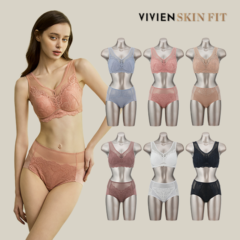 비비안 스킨핏 114차 FREE FIT 글램 홀 브라팬티