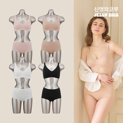 신영와코루 슬림업 V22_젤리 퓨징 보정 브라팬티 패키지