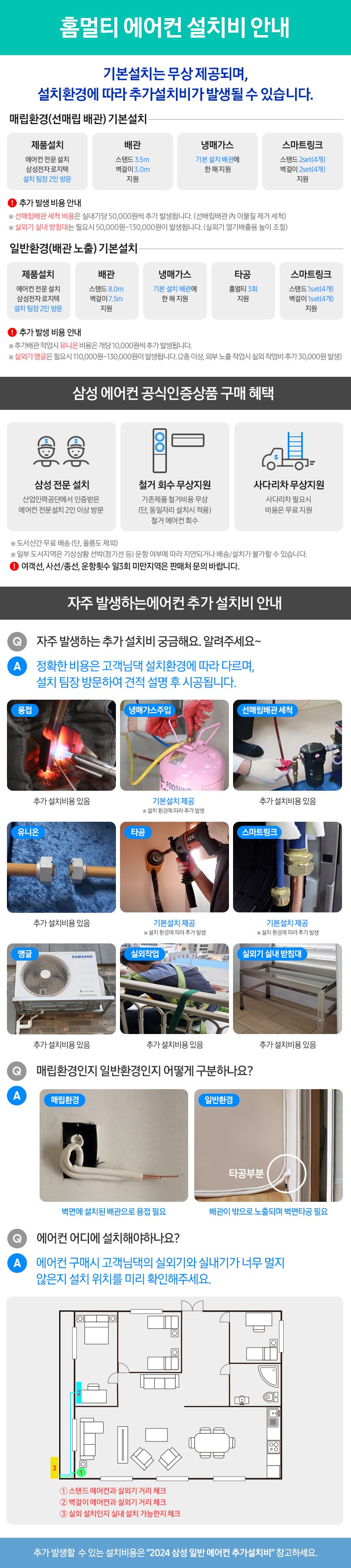 (19+6) 삼성 Q9000 에어컨 홈멀티형 베이지 [AF19B6474TZRT] 