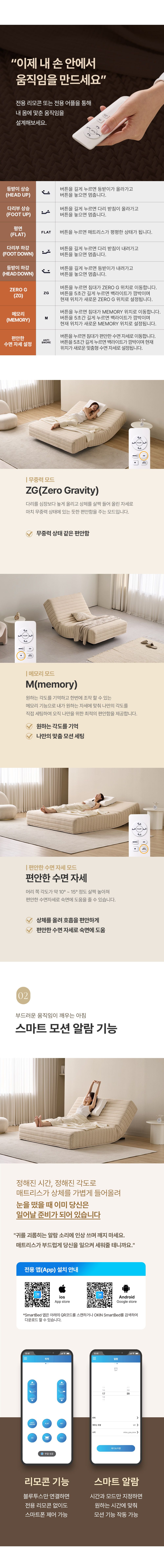 [킹]엘루나 모션 매트리스 침대 패키지 퀸(K)