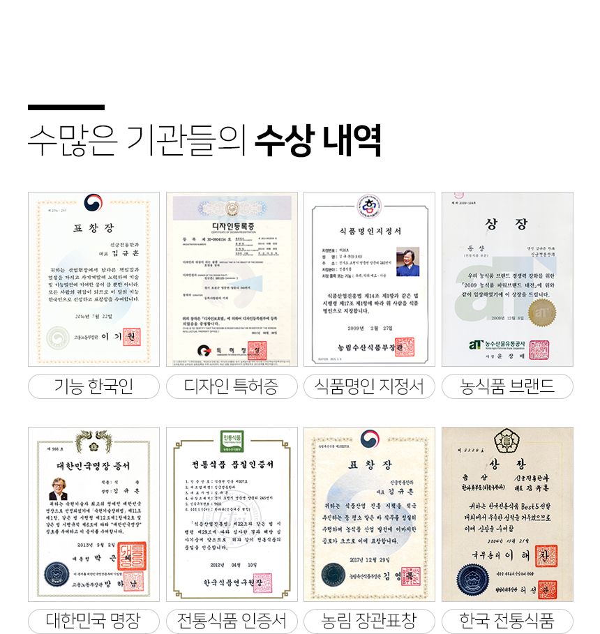 김규흔 한과 찹쌀약과 350g x 2 (총20개입)