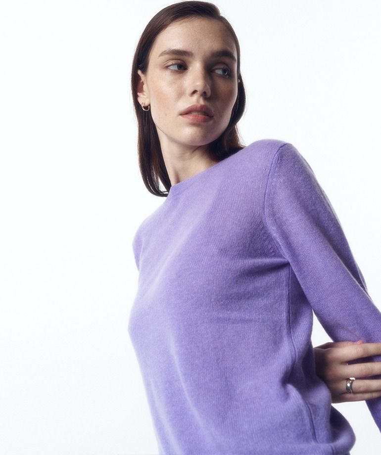 [온플]셀렙샵 에디션 23FW 캐시미어100 라운드 니트