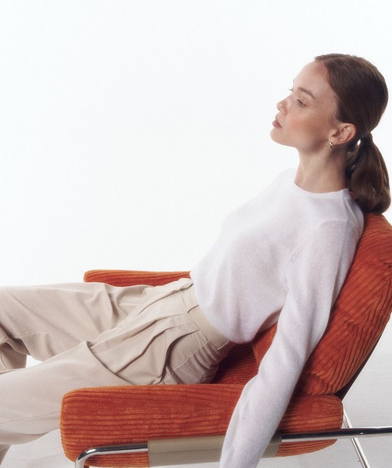 [온플]셀렙샵 에디션 23FW 캐시미어100 라운드 니트