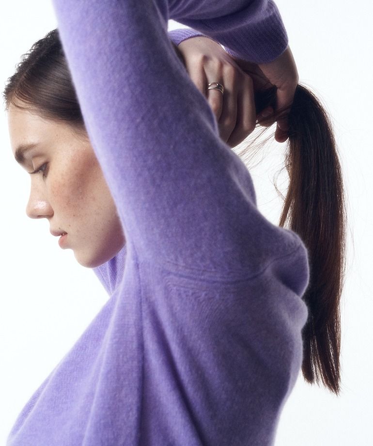 [온플]셀렙샵 에디션 23FW 캐시미어100 라운드 니트