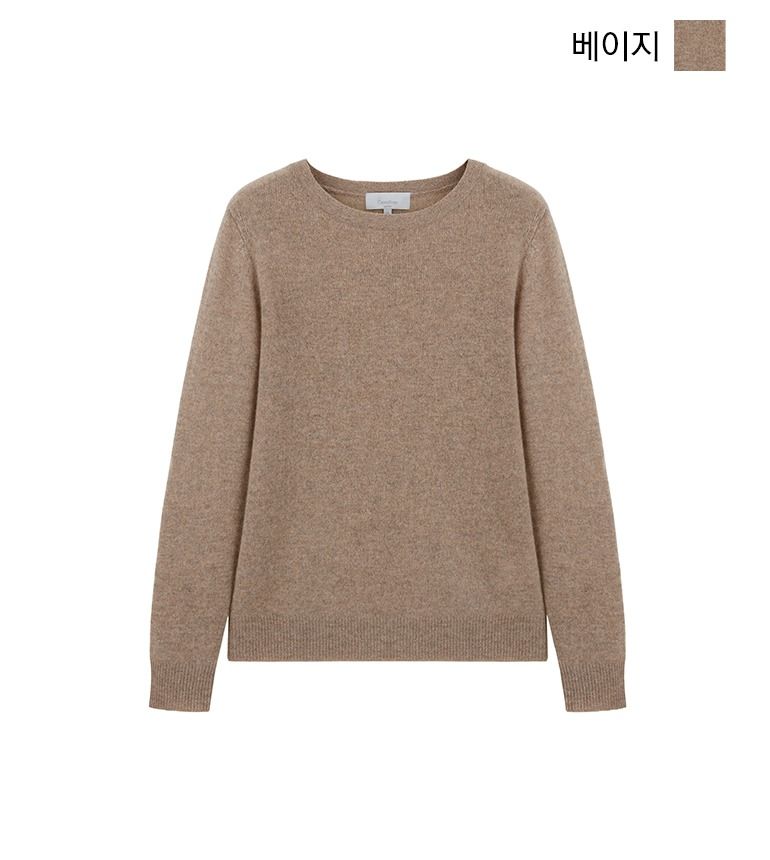 [온플]셀렙샵 에디션 23FW 캐시미어100 라운드 니트