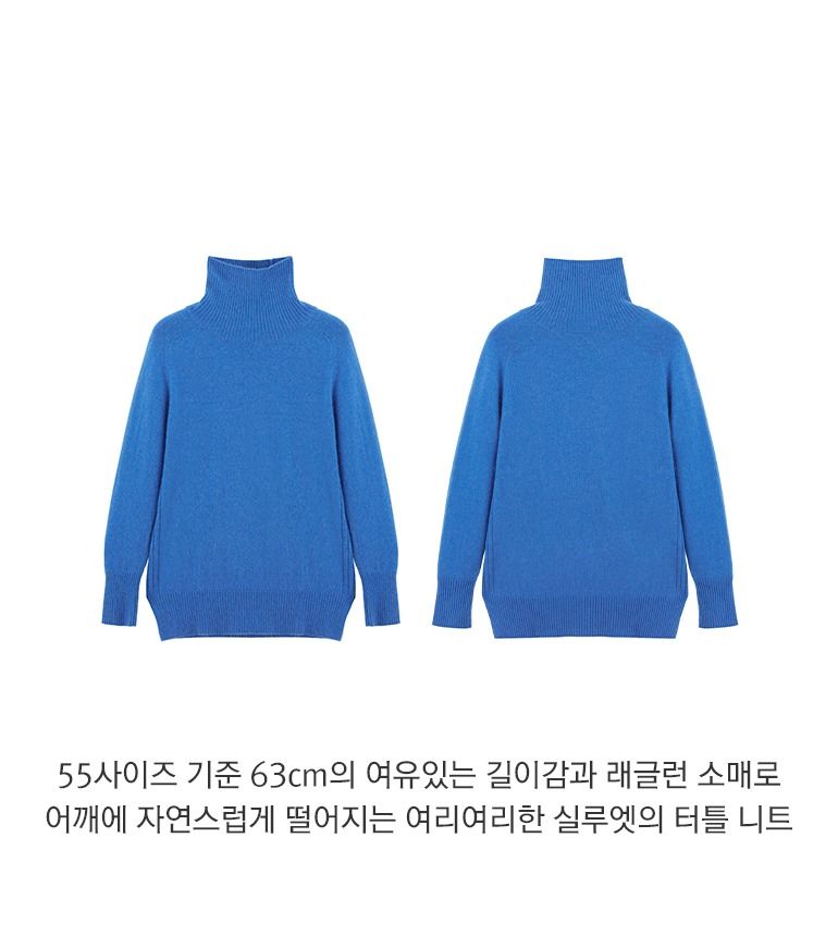 [최초가99,000]셀렙샵 에디션 23FW 라쿤 블렌디드 터틀 풀오버