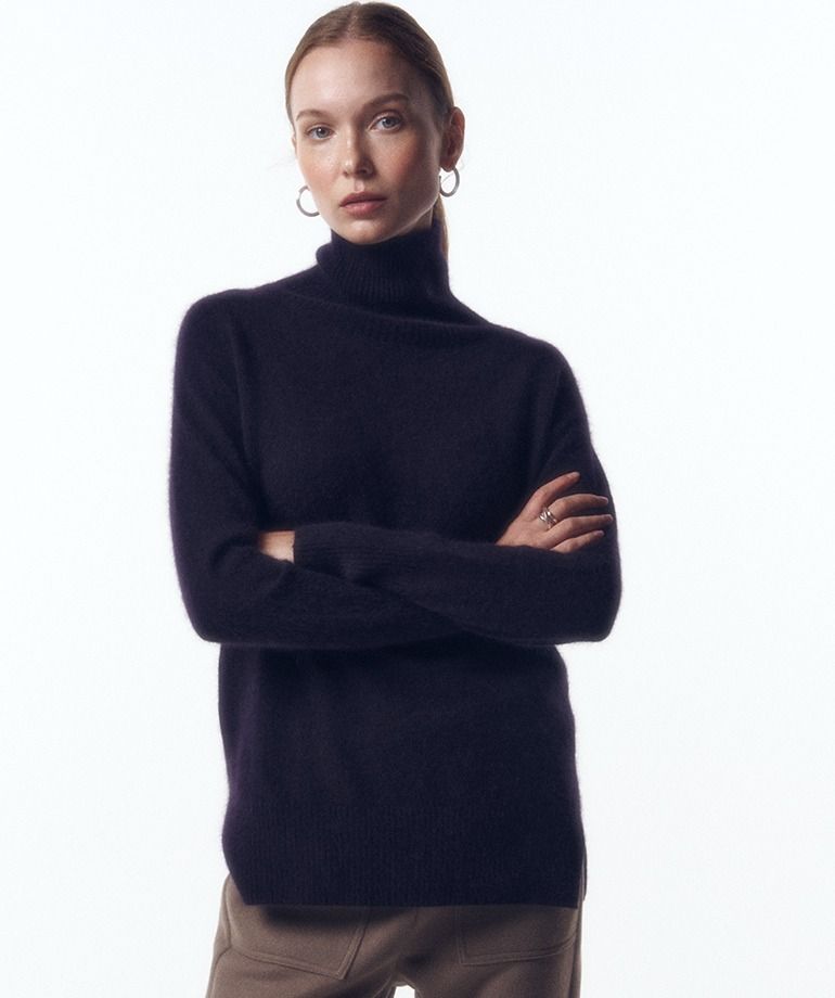 [최초가99,000]셀렙샵 에디션 23FW 라쿤 블렌디드 터틀 풀오버