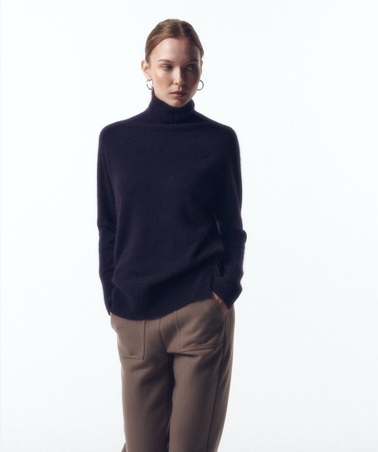 [최초가99,000]셀렙샵 에디션 23FW 라쿤 블렌디드 터틀 풀오버