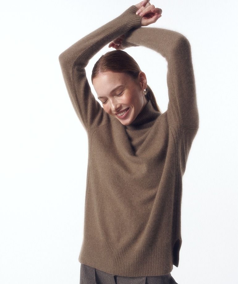 [최초가99,000]셀렙샵 에디션 23FW 라쿤 블렌디드 터틀 풀오버