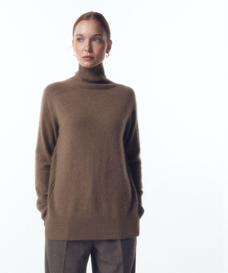 [최초가99,000]셀렙샵 에디션 23FW 라쿤 블렌디드 터틀 풀오버