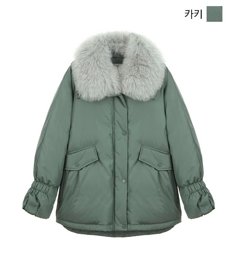 [최초가239,000]셀렙샵 에디션 와이드 폭스퍼 구스다운