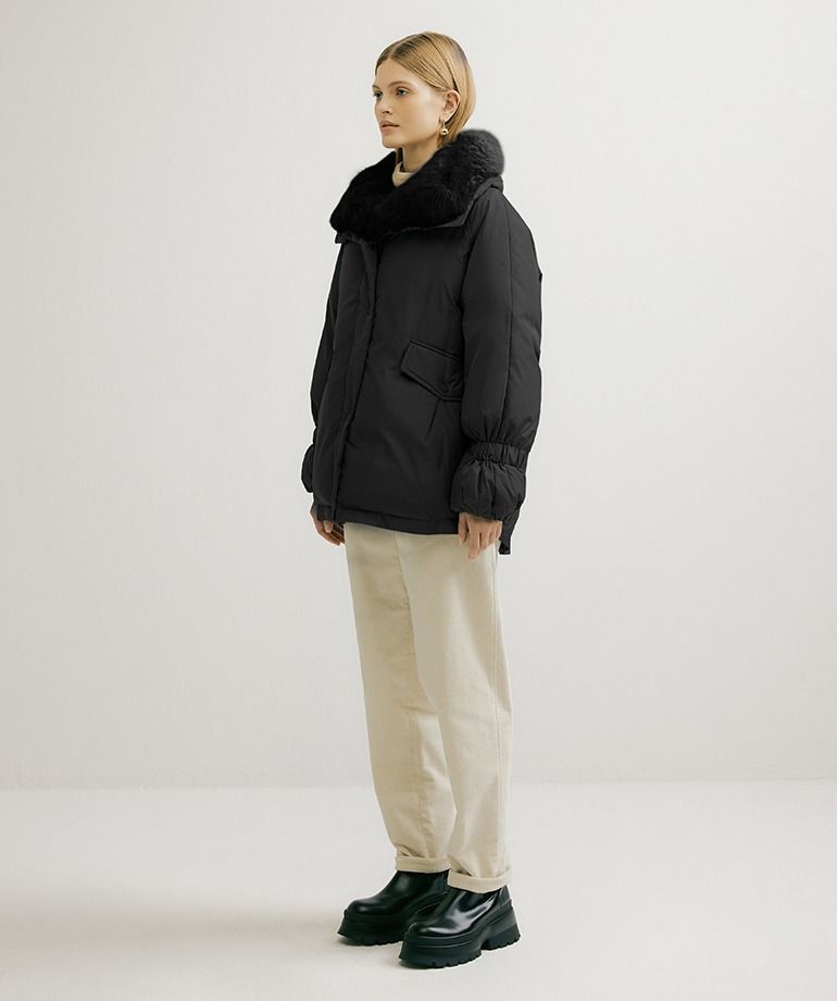 [최초가239,000]셀렙샵 에디션 와이드 폭스퍼 구스다운