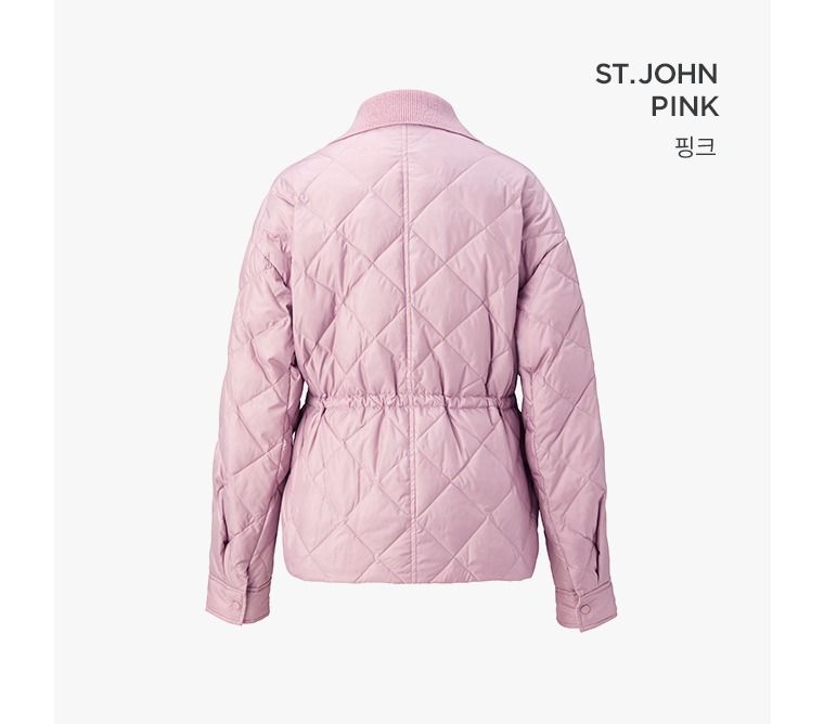 [최초가129000원]센존블루라벨 캐시울 니트카라 헝가리 구스자켓